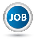 Job prime blue round button Royalty Free Stock Photo