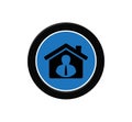 job professional house icon vector logo design