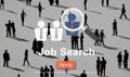 Job Search Application Career Work Concept