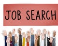 Job Search Career Hiring Opportunity Employment Concept