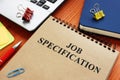 Job specification with written statement for recruitment