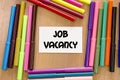 Job vacancy concept Royalty Free Stock Photo