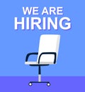 job vacancy, we are hiring, join our team Royalty Free Stock Photo