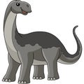 Jobaria Dinosaur Cartoon Colored Clipart