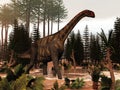 Jobaria dinosaur - 3D render