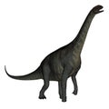 Jobaria dinosaur walking - 3D render Royalty Free Stock Photo