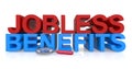 Jobless benefits on white