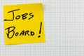 Jobs bulletin board job opening employment position hiring posted