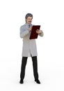 Jobs: The Doctor. 3D Illustration