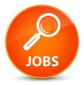 Jobs elegant orange round button