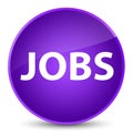 Jobs elegant purple round button