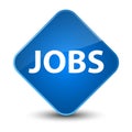 Jobs elegant blue diamond button