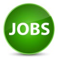 Jobs elegant green round button