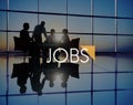 Jobs Job Career Occupation Human Resource Recruitment Concept Royalty Free Stock Photo