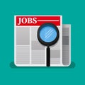 Jobs search icon.