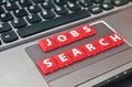 Jobs searching Royalty Free Stock Photo