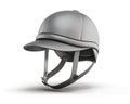 Jockey equestrian helmets. 3d rendering. Royalty Free Stock Photo