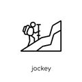 Jockey icon from Camping collection.