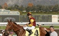 Jockey Martin Pedroza Royalty Free Stock Photo
