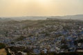 Jodhpur aerial view as seen from Mehrangarh Fort