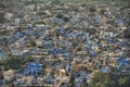 Jodhpur the blue city in Rajasthan state in India