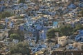 Jodhpur the blue city in Rajasthan state in India