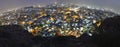 Jodhpur city by night Royalty Free Stock Photo
