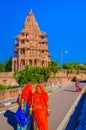 The `Mandore gardens`, is a collection of temples and memorials, Jodhpur, Rajasthan, India Royalty Free Stock Photo