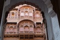 Arch and windows of Jodhpur palace