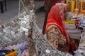 White necklaces are being sold at famous Sardar Market and Ghanta ghar Clock tower in Jodhpur
