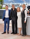 Jodie Foster, Jack O'Connell, George Clooney & Julia Roberts Royalty Free Stock Photo