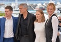 Jodie Foster, Jack O'Connell, George Clooney & Julia Roberts Royalty Free Stock Photo