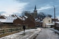 Jodoigne, Wallonia - Belgium - Landscape view over the medieval city center