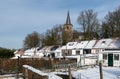 Jodoigne, Wallonia - Belgium -Landscape view over the medieval city center