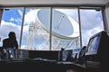 Jodrell Bank radio telescope control room