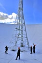 Jodrell Bank radio telescope dish