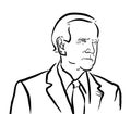 Joe-Biden-floyed-Drawing Royalty Free Stock Photo