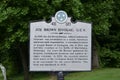 Joe Brown Bivouac Historial Marker