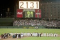 Joe DiMaggio at Camden Yards, Baltimore MD