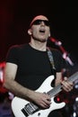 Joe Satriani performs in concert