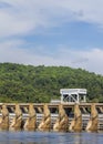 Joe Wheeler Dam Guntersville Alabama 6 Royalty Free Stock Photo