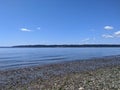 Joemma Beach State Park in Longbranch, WA, on a bright sunny day