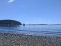 Joemma Beach State Park in Longbranch, WA, on a bright sunny day