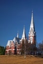 Joensuu Evangelical Lutheran Church Finland Royalty Free Stock Photo