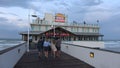 Joes Crab Shack at Daytony Beach Pier - DAYTONA BEACH, USA APRIL 14, 2016 - travel photography