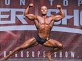 Men`s Classic Physique Flexing at 2018 Toronto Pro SuperShow