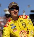 Joey Logano NASCAR Sprint Cup Driver Royalty Free Stock Photo