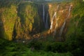 Jog falls, India's tallest water fall Royalty Free Stock Photo