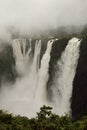 Jog Falls, Gerosoppa Falls or Joga Falls at Sharavathi river in Karnataka State of India