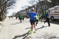 Joggers, South Boston, St. Patrick's Day Road Race, South Boston, Massachusetts, USA